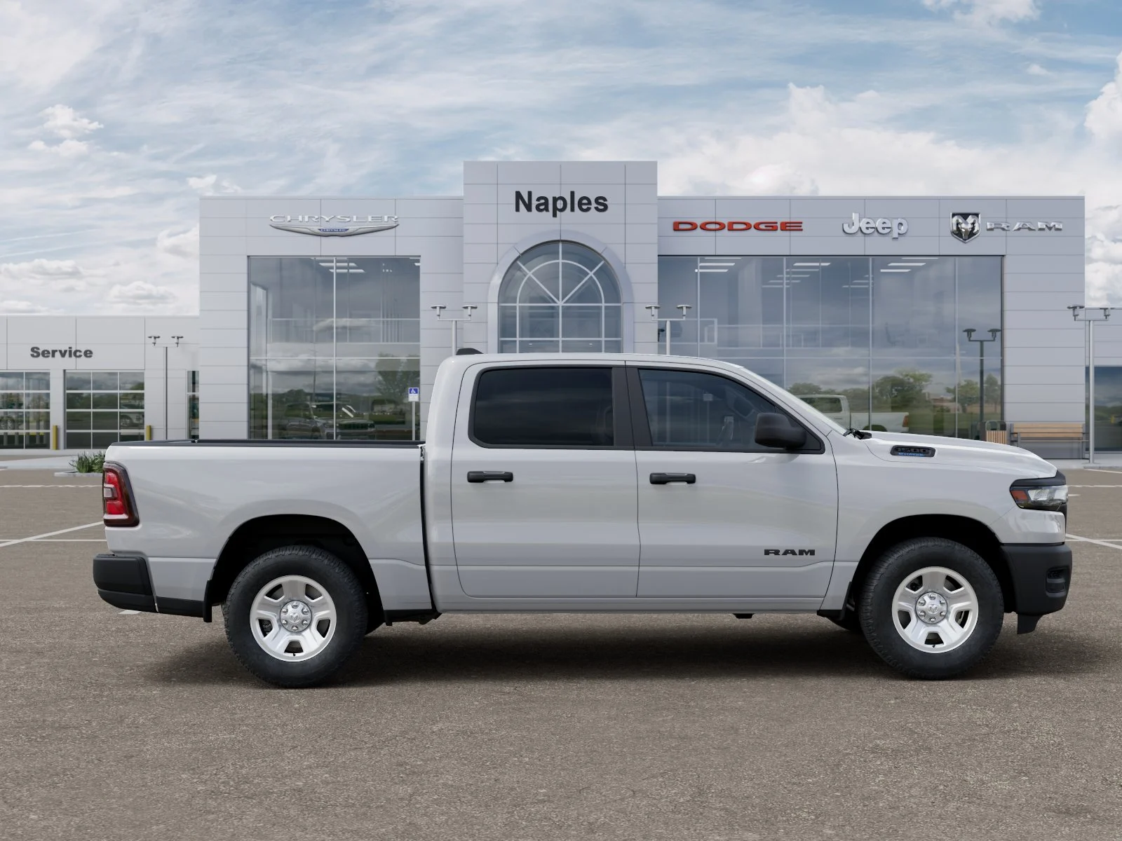 New 2026 Bright White Clearcoat RAM Tradesman image 47