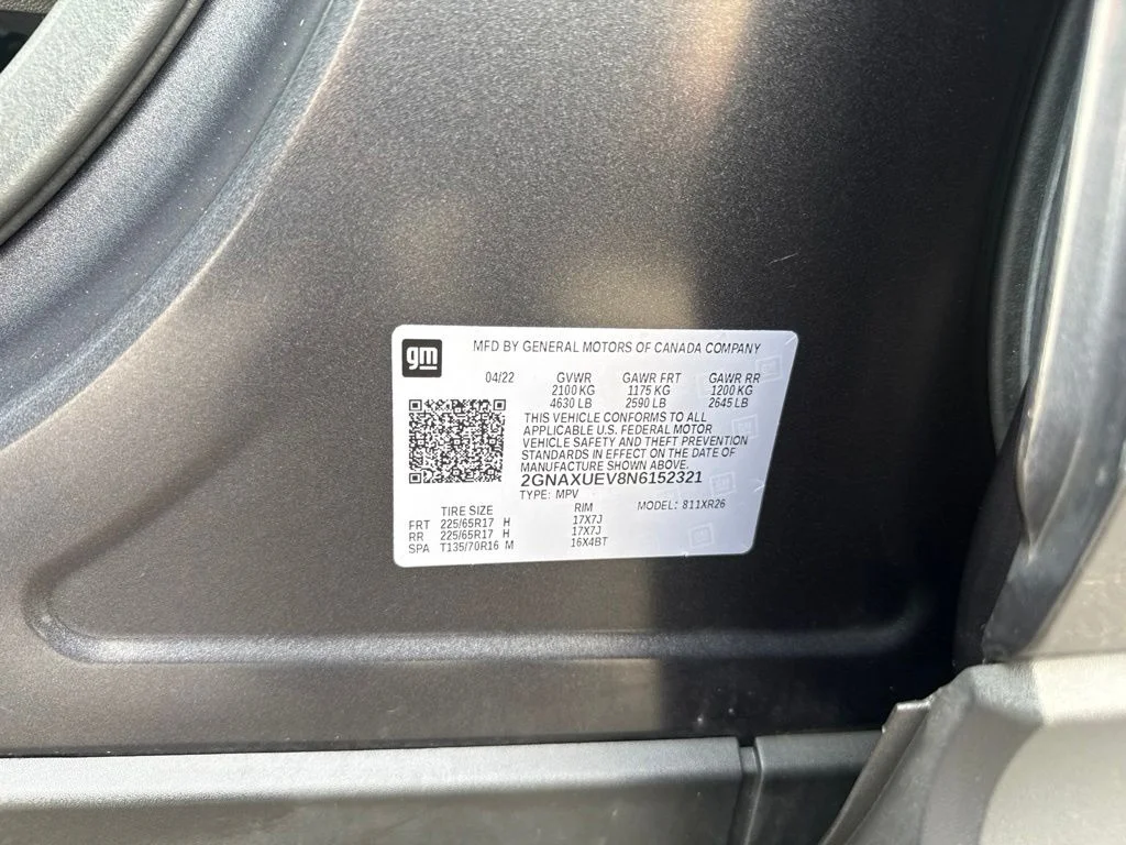 Certified Used 2022 Gray Chevrolet LT image 62