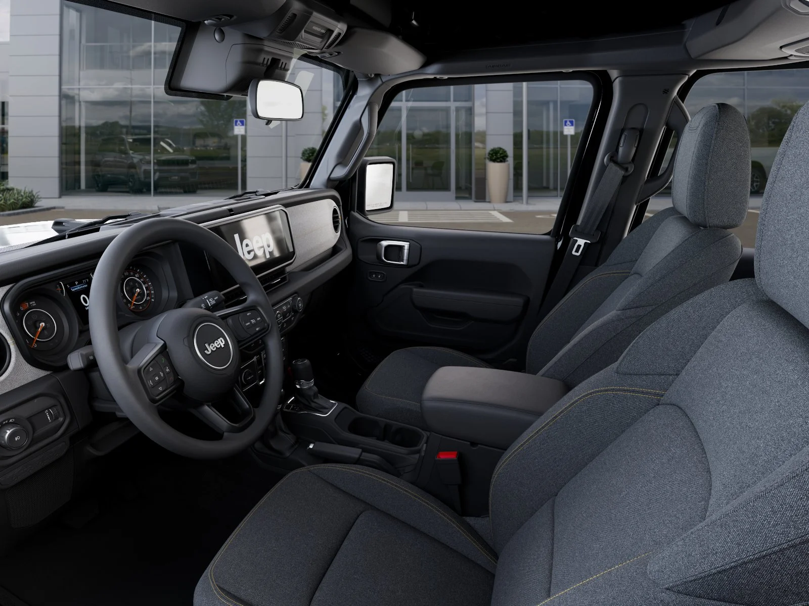 New 2026 Black Clear-Coat Exterior Paint Jeep Sport image 48