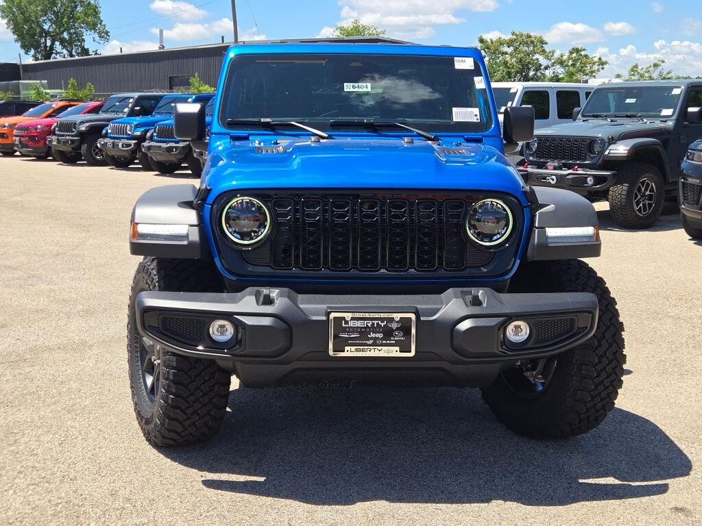 New 2026 Hydro Blue Pearl-Coat Exterior Paint Jeep Willys image 5