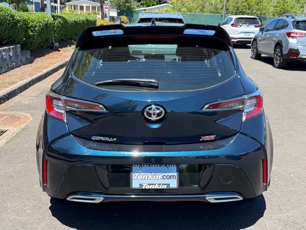 Used 2022 Galactic Aqua Mica Toyota XSE image 6