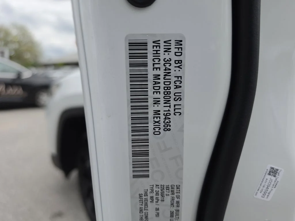 Certified Used 2022 Bright White Clearcoat Jeep Altitude image 33