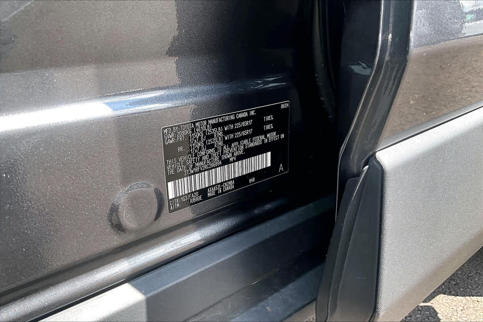Used 2024 Magnetic Gray Metallic Toyota XLE image 35