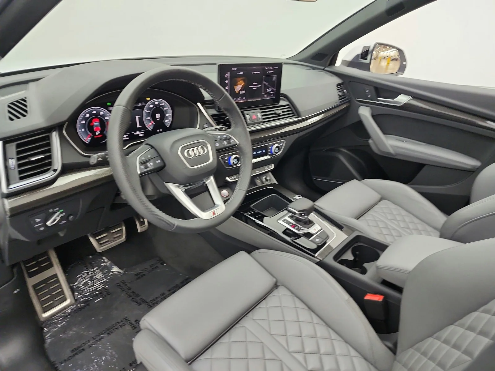 Used 2023 Glacier White Metallic Audi Premium Plus image 12