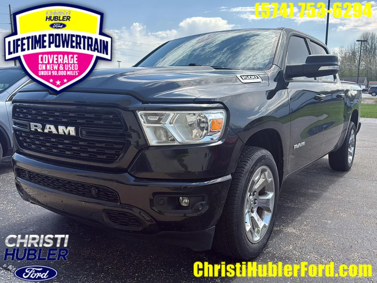 Used 2020 Diamond Black Ram Big Horn image 1