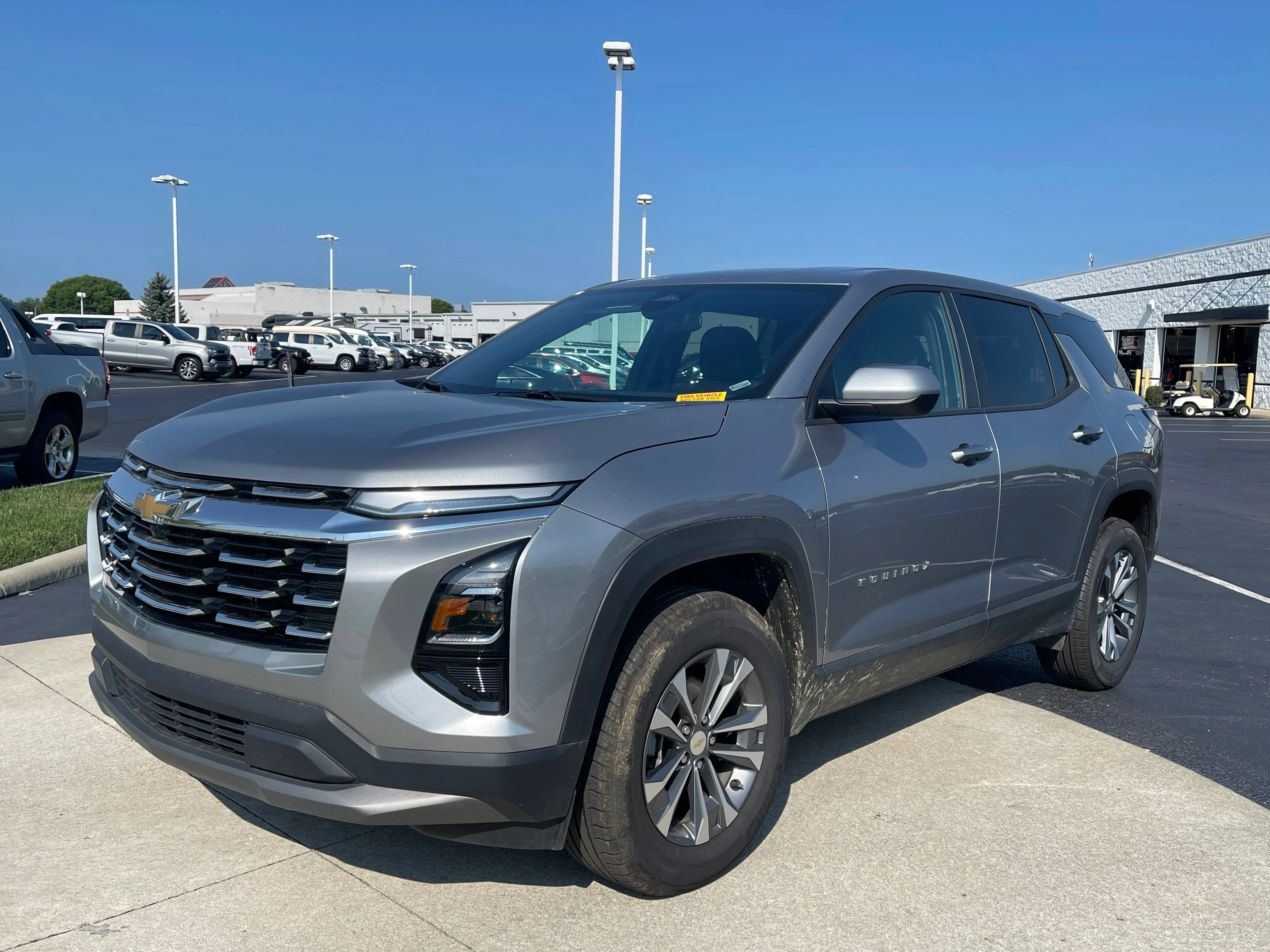 Used 2026 Sterling Gray Metallic Chevrolet LT image 3