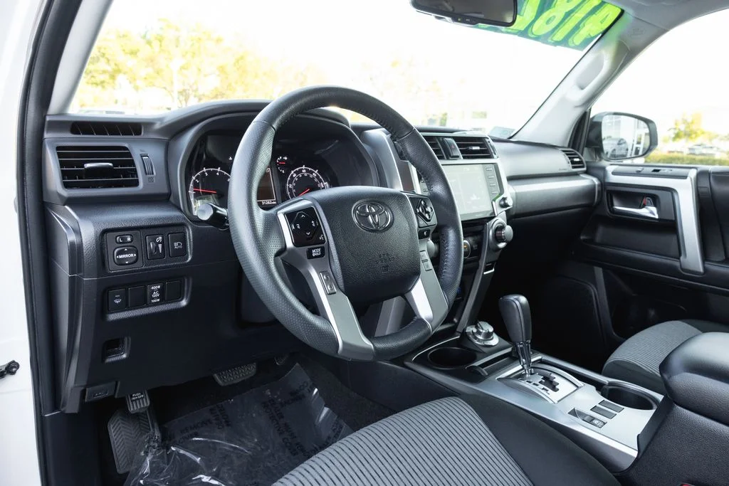 Certified Used 2021 Super White Toyota SR5 image 11