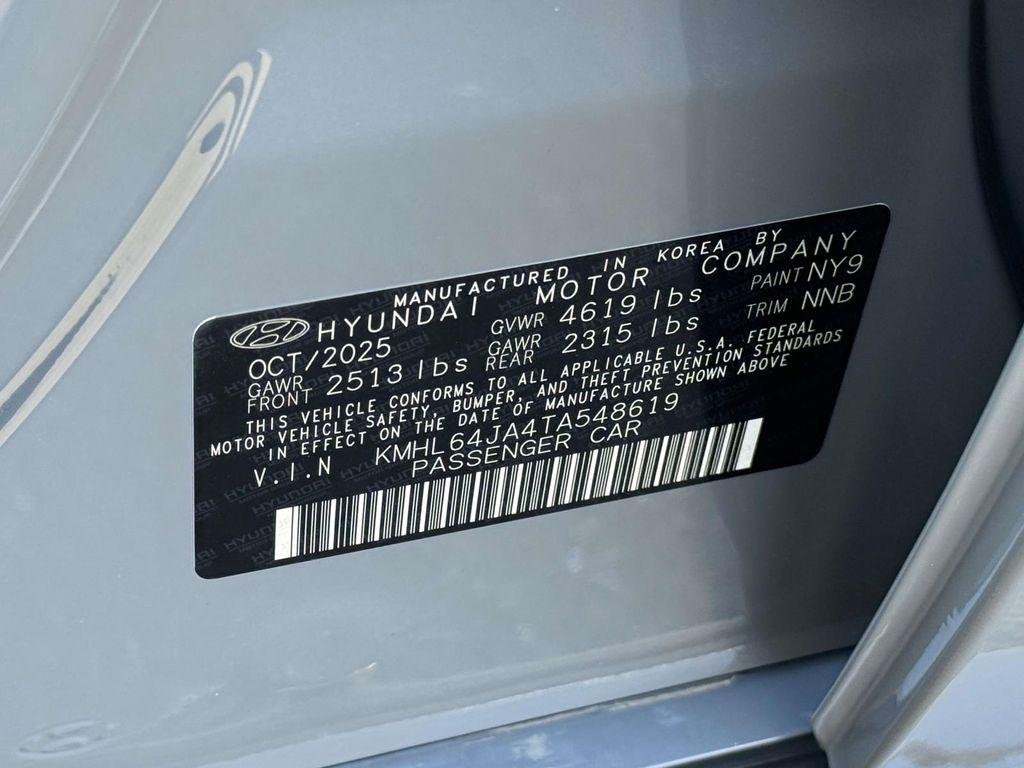 New 2026 Transmission Blue Hyundai SEL Sport image 32