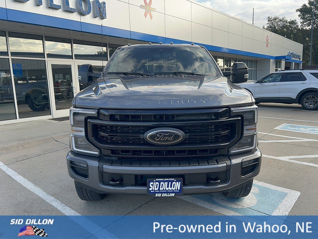 Used 2022 Carbonized Gray Metallic Ford LARIAT image 8