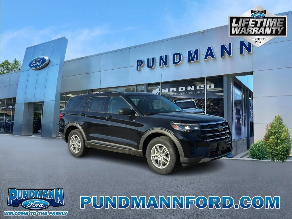 New 2026 Agate Black Metallic Ford Active image 1