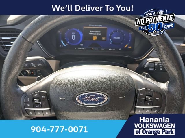 Used 2020 Orange Ford Titanium image 32