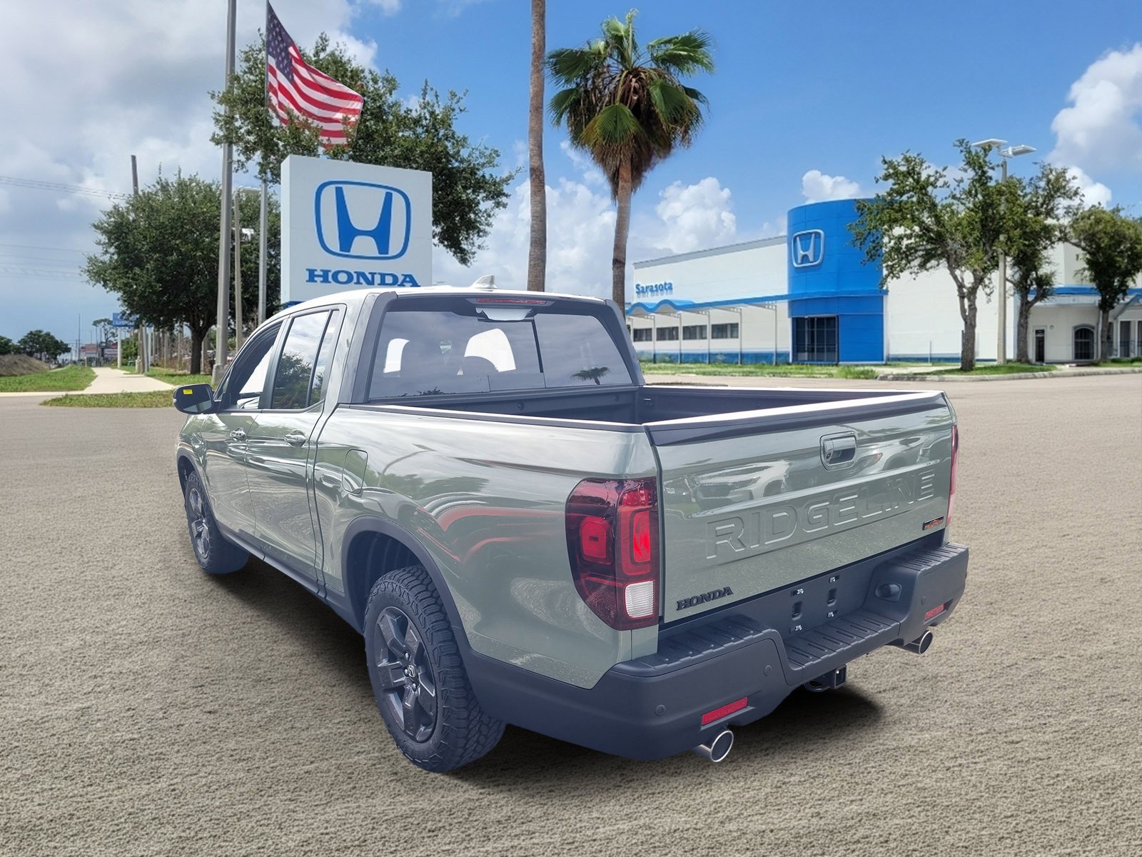 New 2026 Ash Green Metallic Honda TrailSport image 5