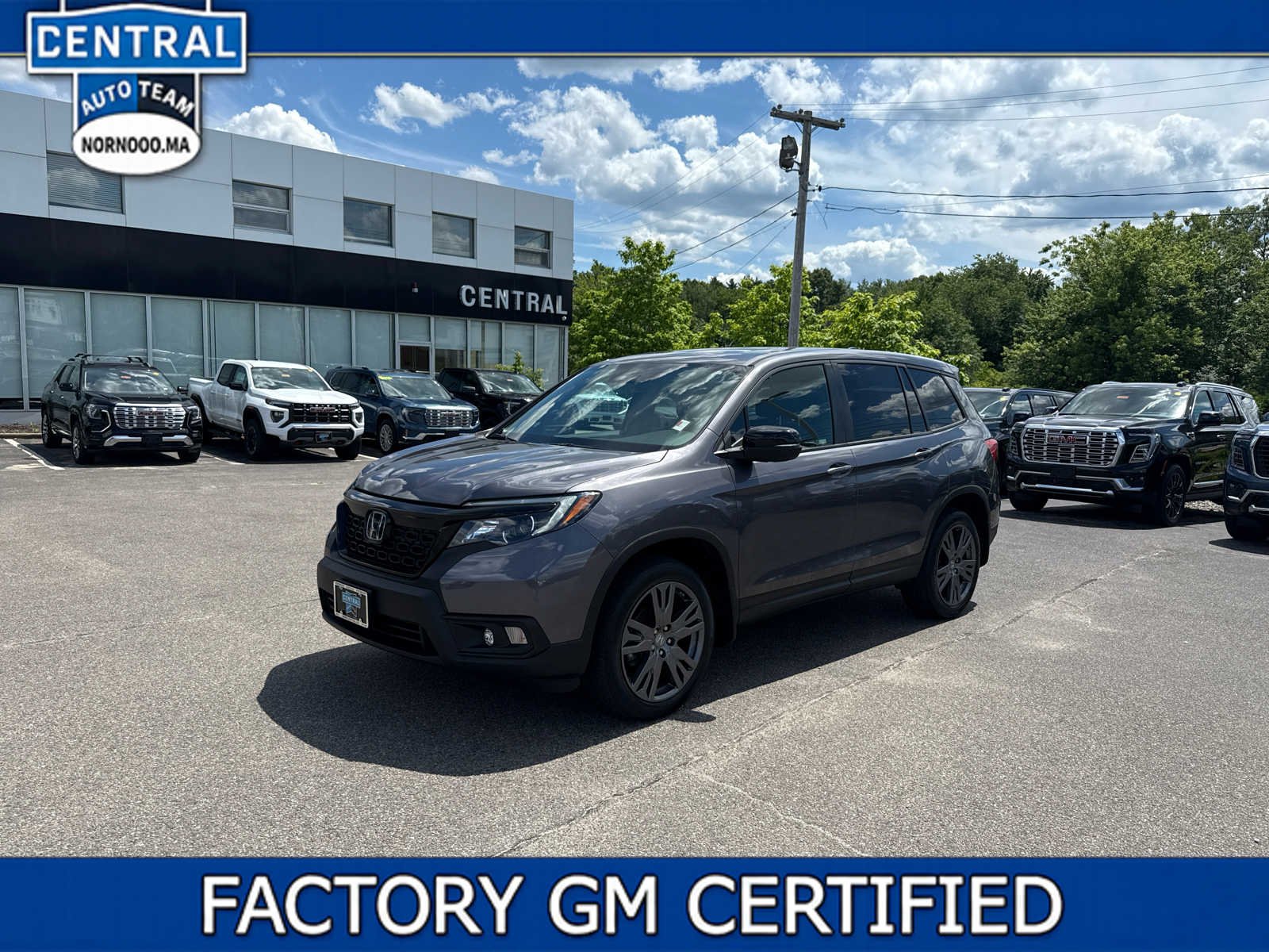 Used 2021 Gray Honda AWD EX-L image 1