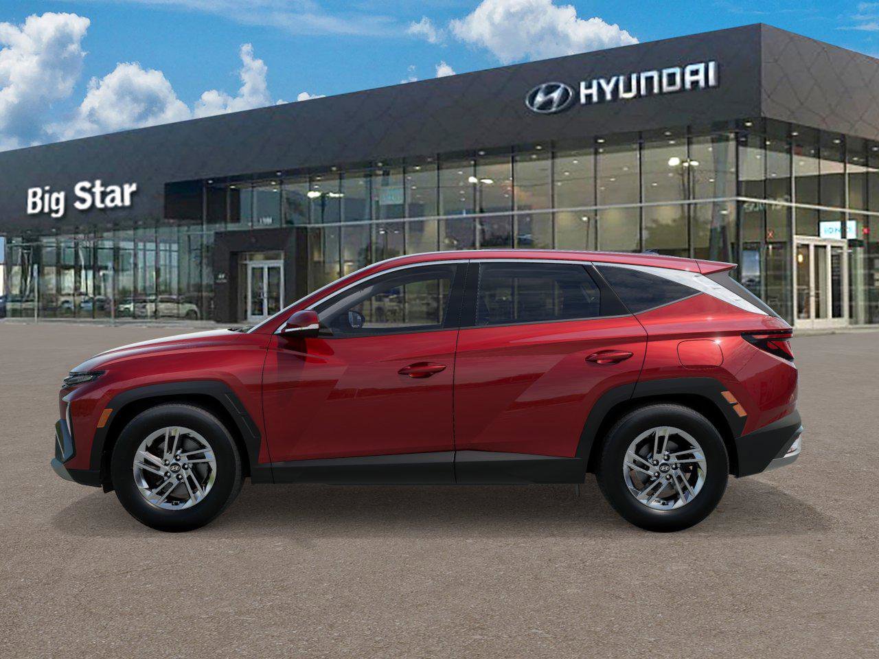 New 2026 Ultimate Red Hyundai SE FWD image 3