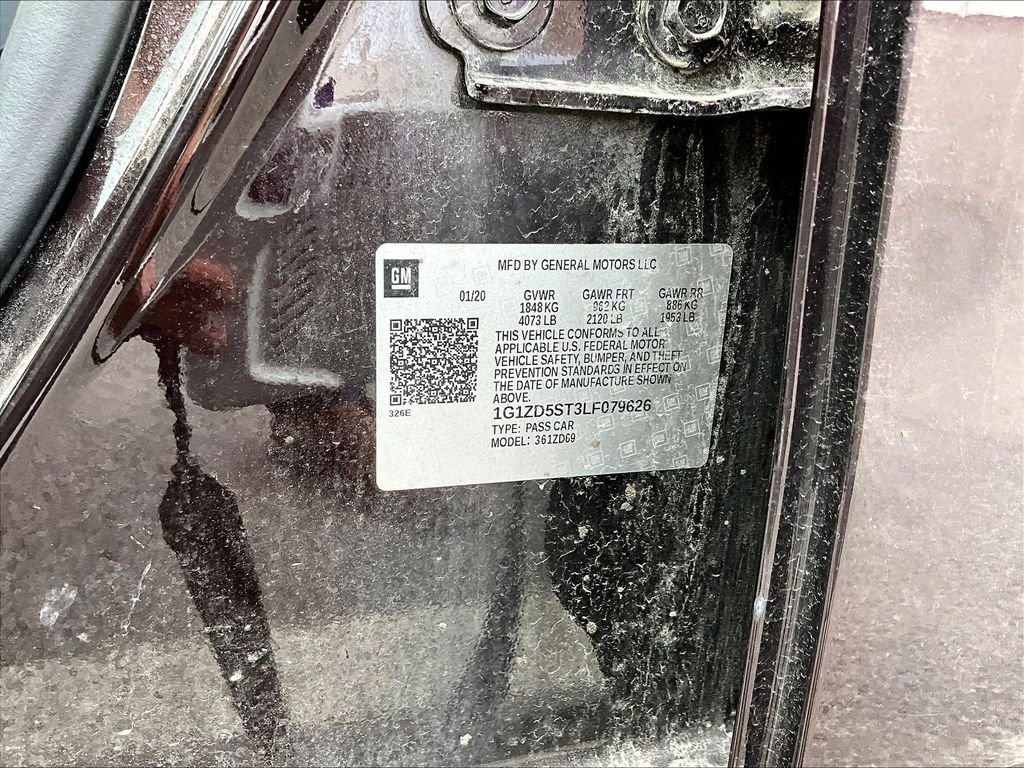 Used 2020 Black Cherry Metallic Chevrolet LT image 6