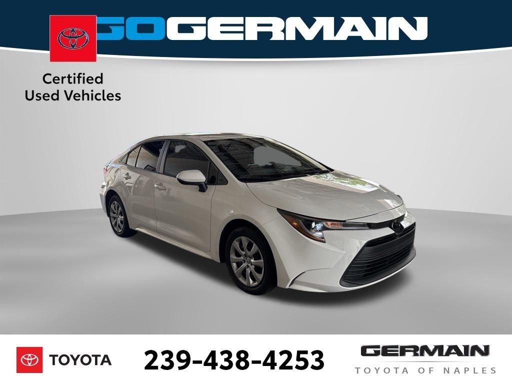 Certified Used 2024 White Toyota LE image 9