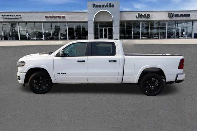 New 2026 Bright White Clear-Coat Exterior Paint RAM Laramie image 6
