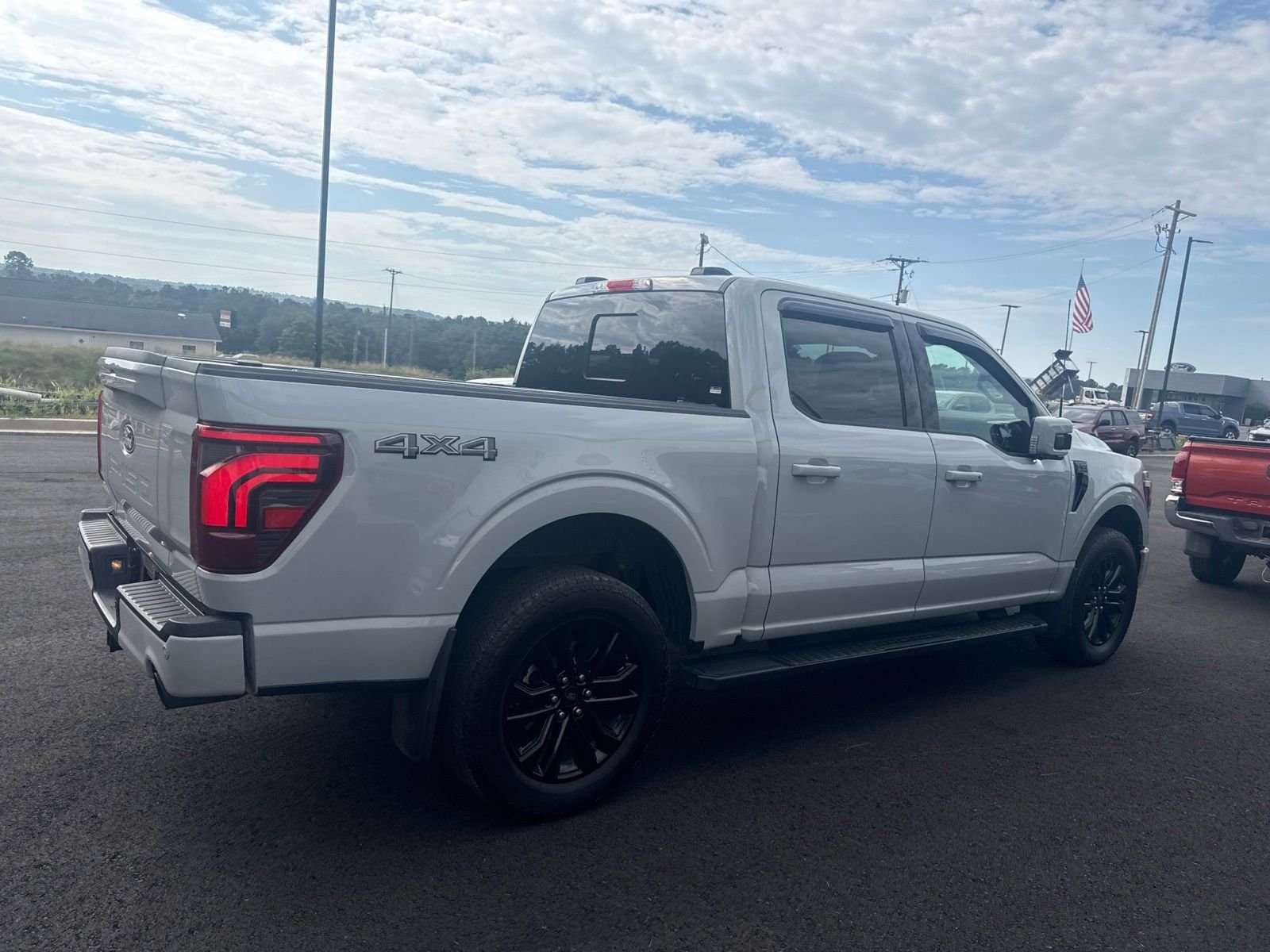 Certified Used 2024 White Ford Lariat image 8