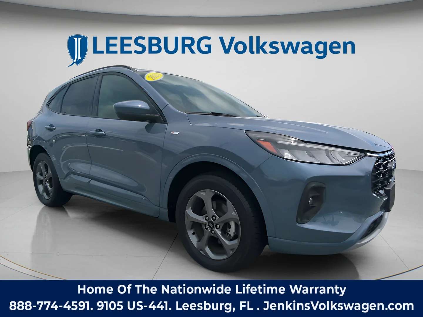Used 2023 Blue Metallic Ford ST-Line Select image 2