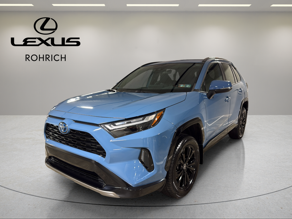 Used 2023 Blue Toyota SE image 1