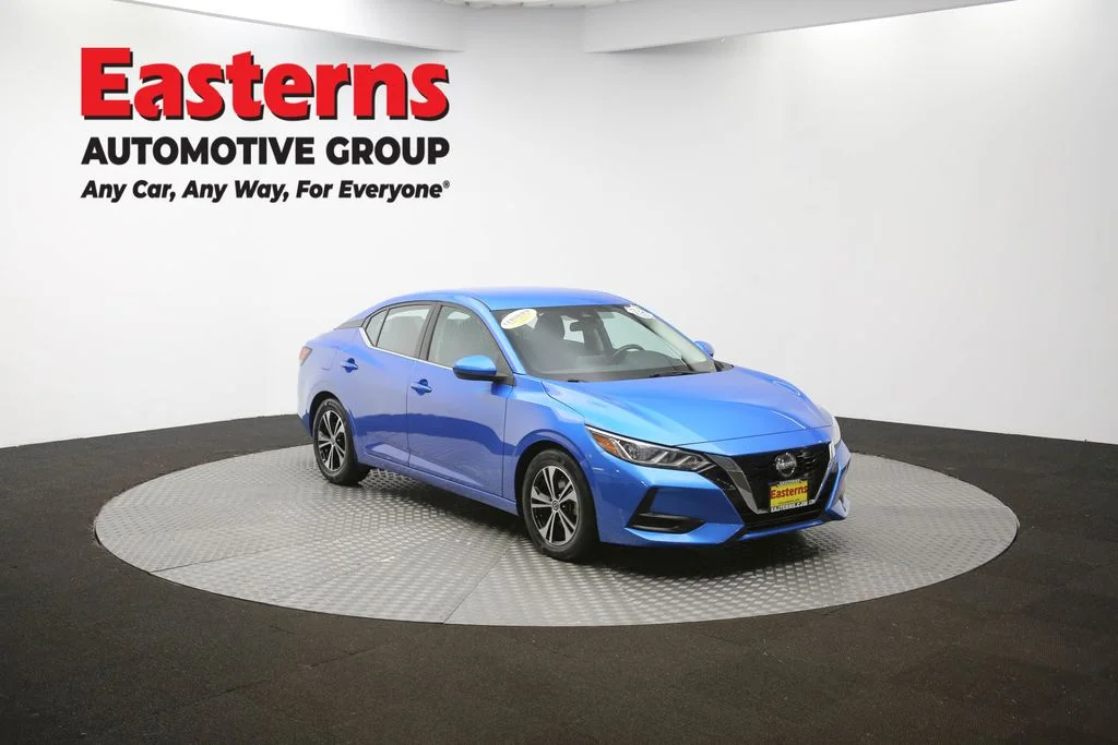 Used 2021 Blue Nissan SV image 46