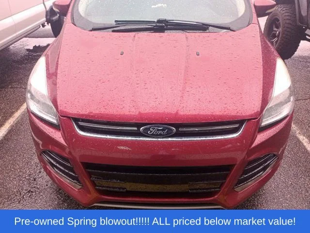 Used 2015 Red Ford Titanium image 2