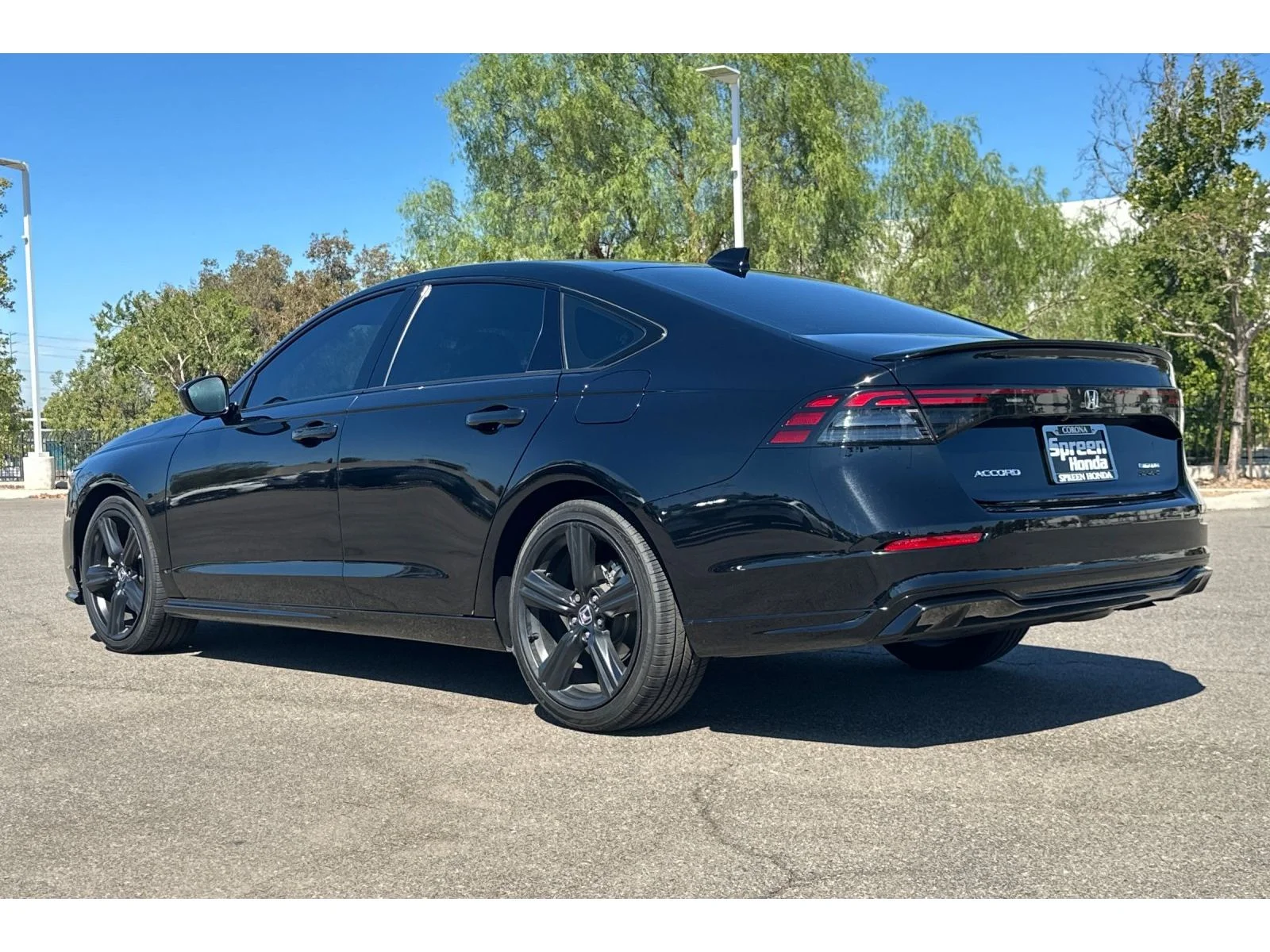 Used 2025 Crystal Black Pearl Honda Sport-L image 3