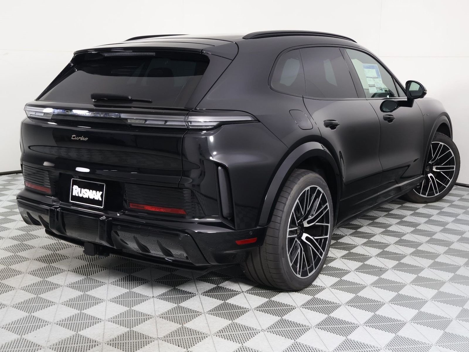 New 2026 Chromite Black Metallic Porsche Turbo Electric image 7