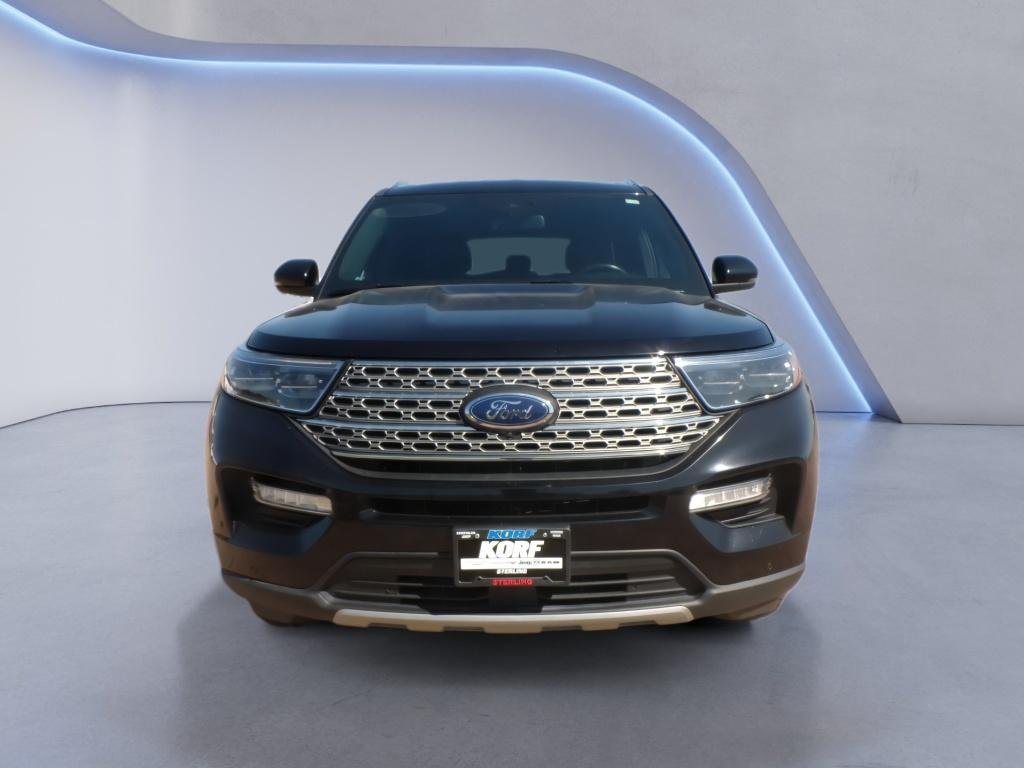 Used 2020 Agate Black Metallic Ford Limited image 2