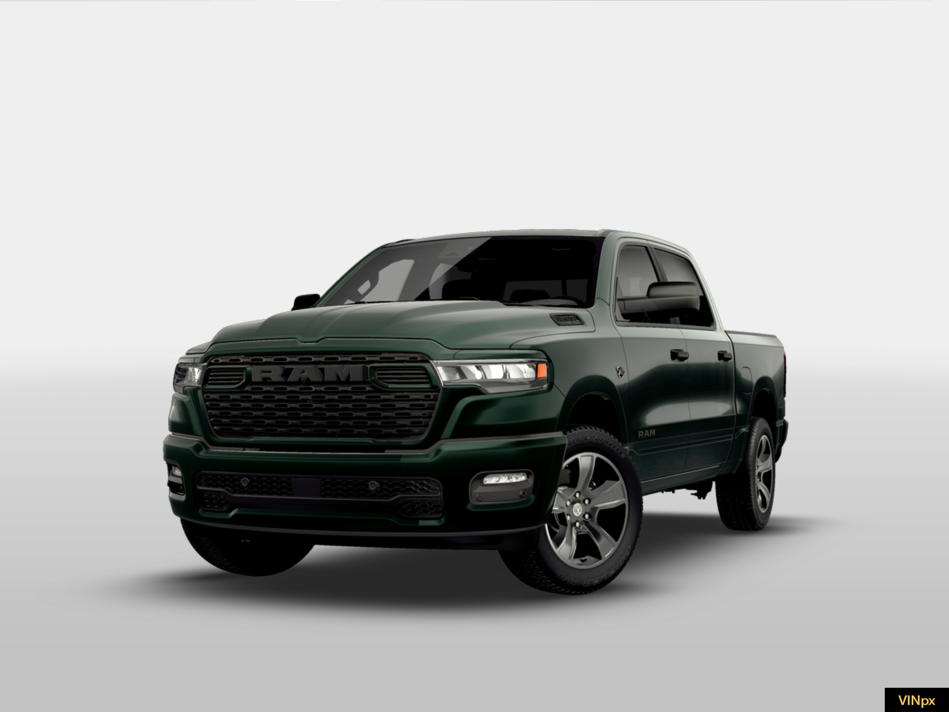 New 2026 Serrano-Green Metallic Exterior Paint RAM  image 1