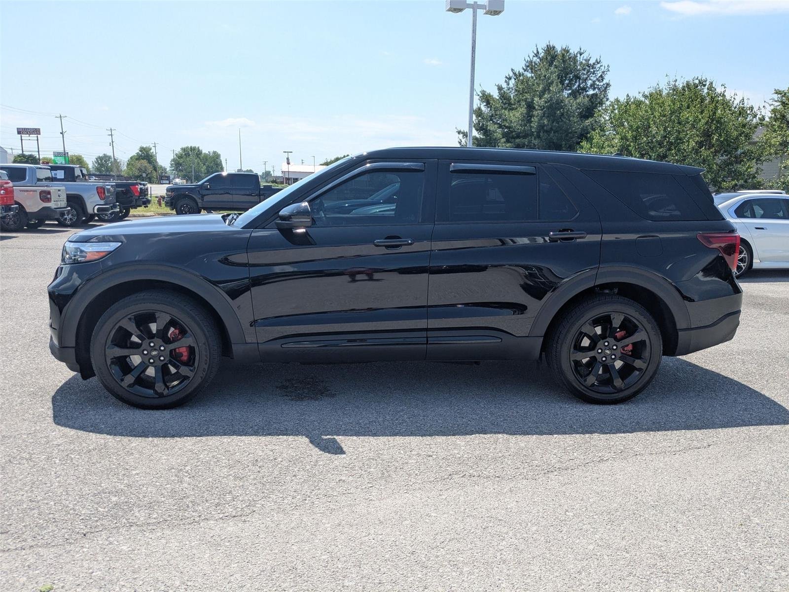Used 2024 Agate Black Metallic Ford ST image 8
