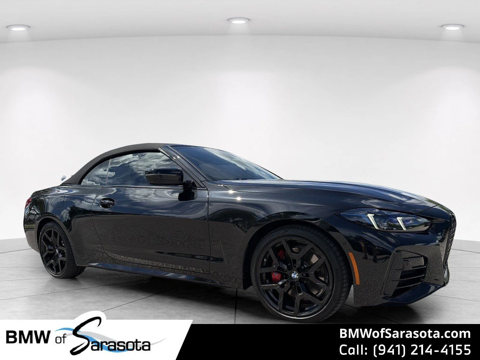 Used 2026 Black Sapphire Metallic BMW 430i xDrive image 1