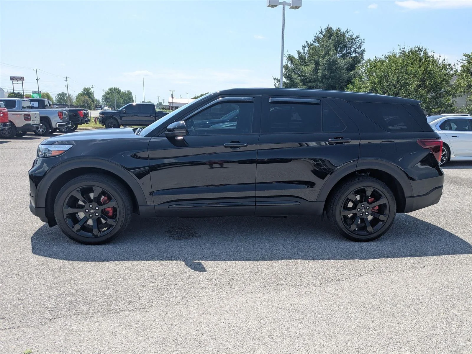 Used 2024 Agate Black Metallic Ford ST image 8