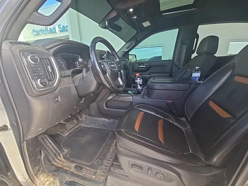 Used 2022 Satin Steel Metallic GMC AT4 image 6