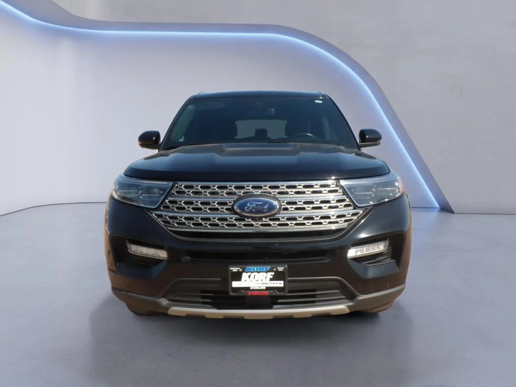 Used 2020 Agate Black Metallic Ford Limited image 2