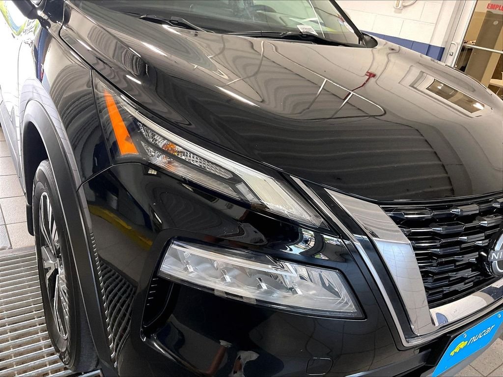 Certified Used 2023 Black Nissan SV image 32