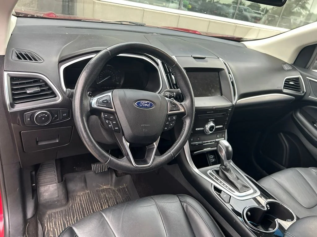 Used 2017 Red Ford Titanium image 2