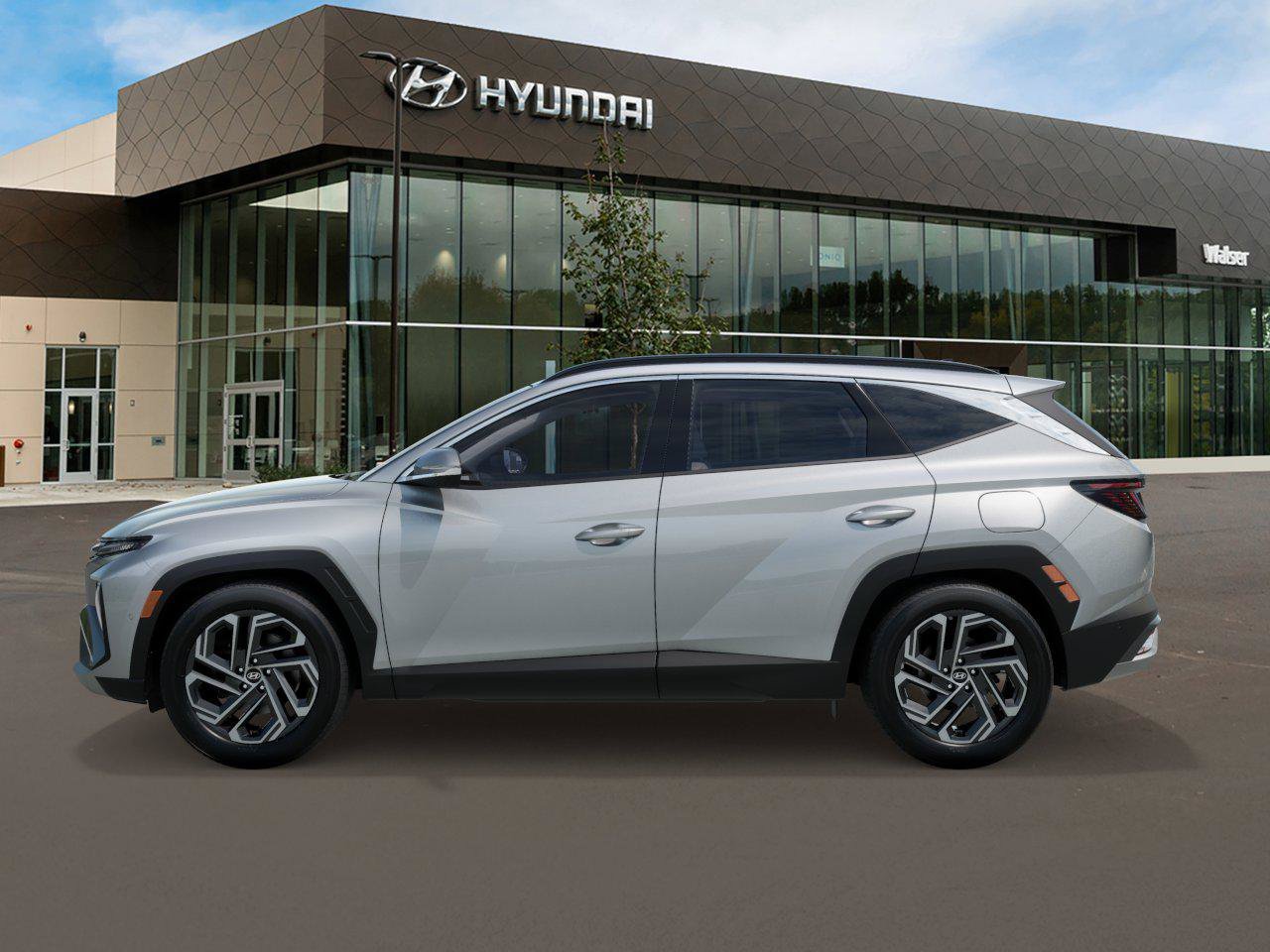 New 2026 Shimmering Silver Hyundai Limited AWD image 4