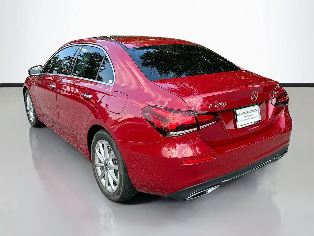 Certified Used 2022 MANUFAKTUR Patagonia Red Metallic Mercedes-Benz A 220 image 6
