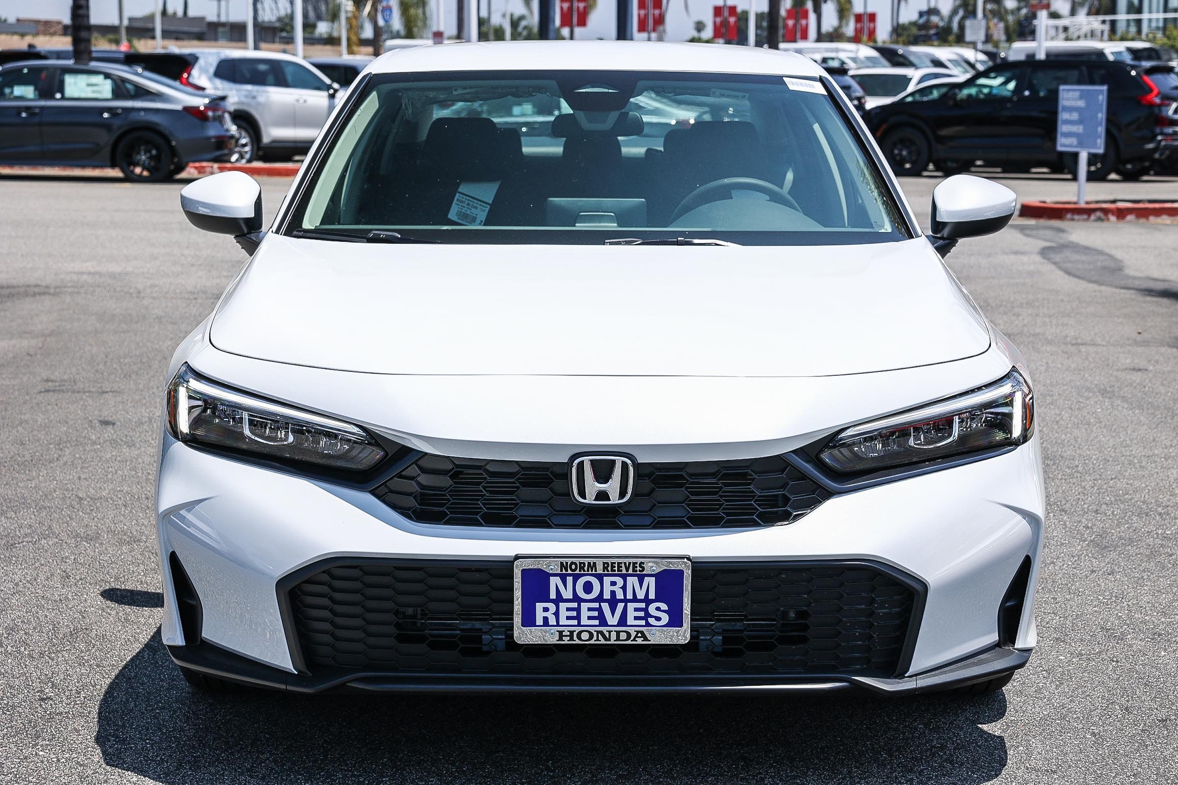 New 2026 Platinum White Pearl Honda LX CVT image 2