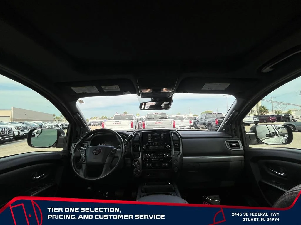 Used 2021 White Nissan Crew Cab PRO-4X 4x4 image 14