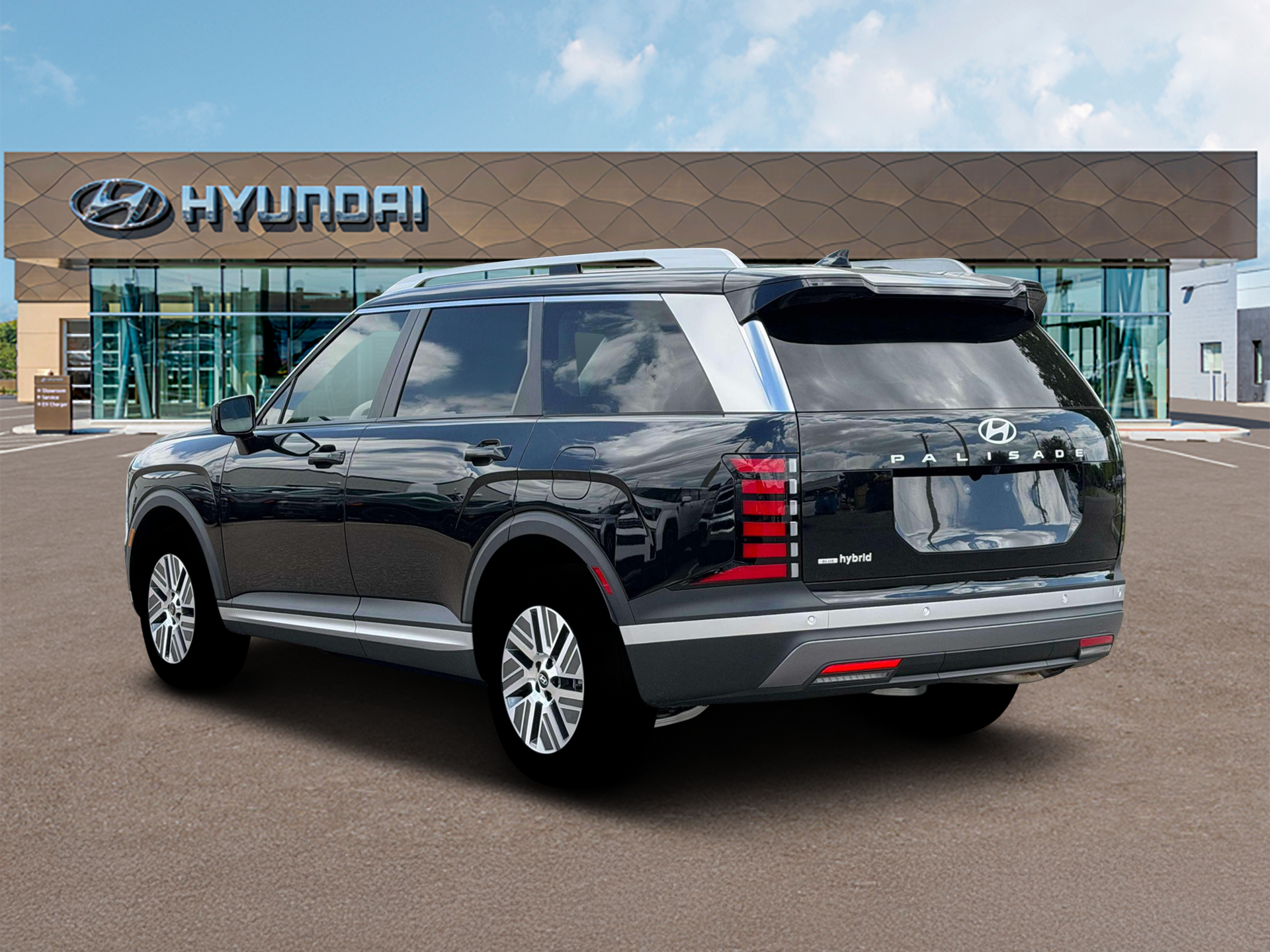 New 2026 Abyss Black Pearl Hyundai Blue SEL 7P image 6