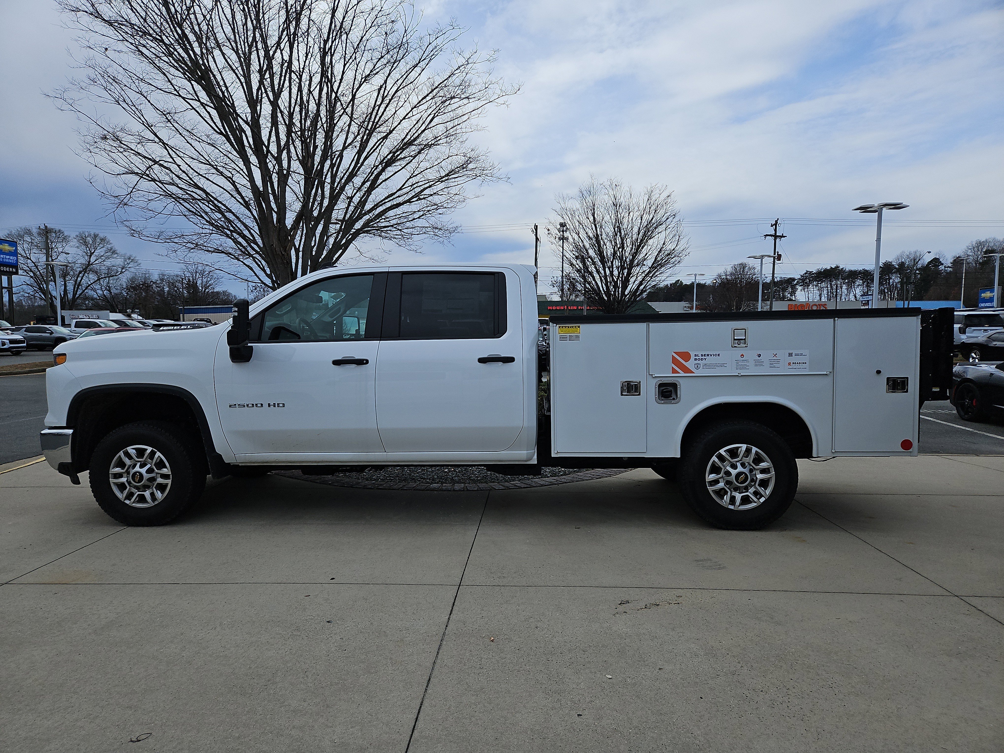 New 2025 Summit White Chevrolet WT image 2