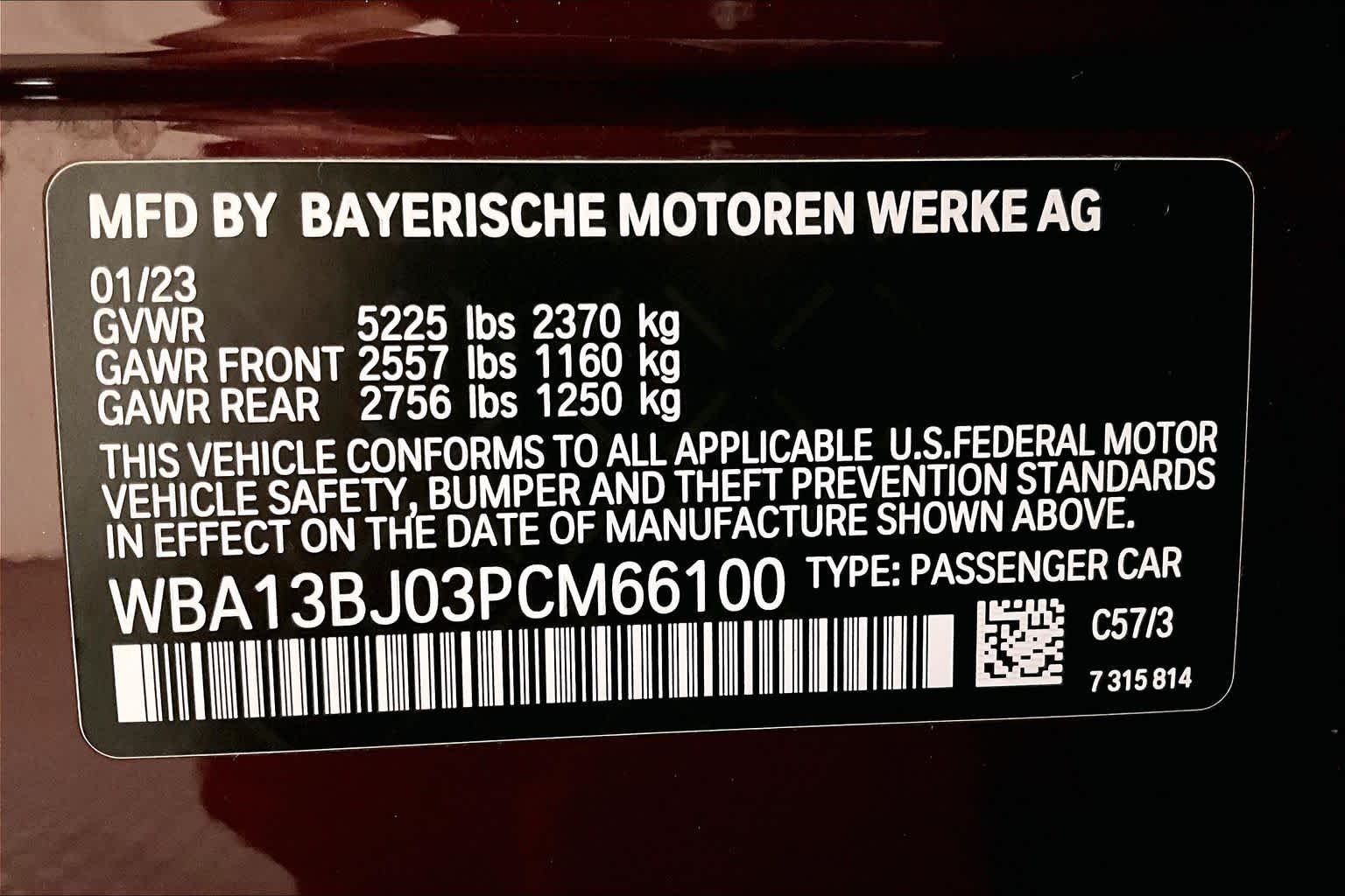 Used 2023 Aventurin Red Metallic BMW 530i xDrive image 66