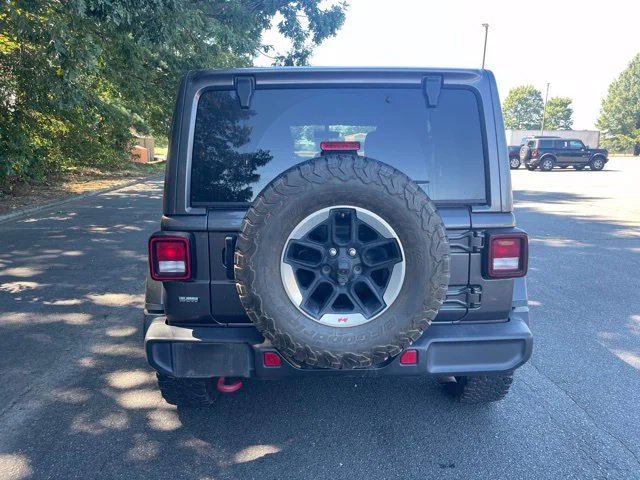 Used 2021 Gray Jeep Unlimited Rubicon image 4