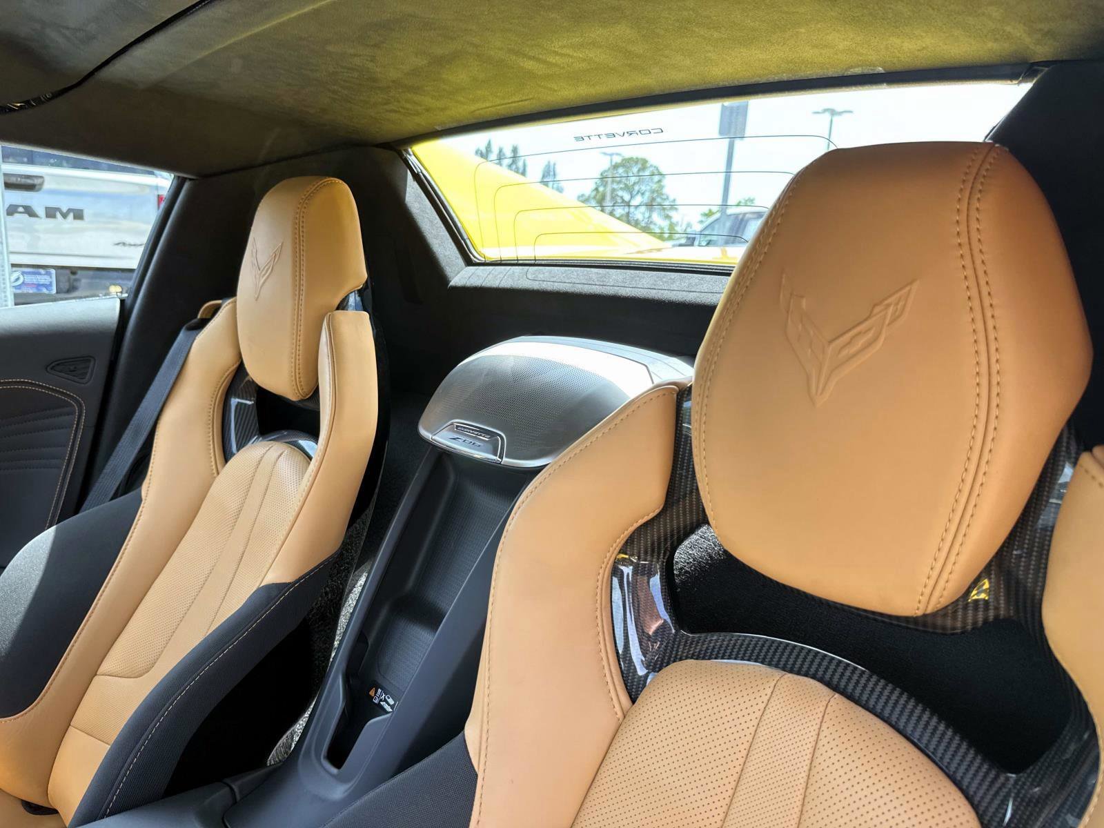 Used 2025 Competition Yellow Tintcoat Metallic Chevrolet Z06 image 25