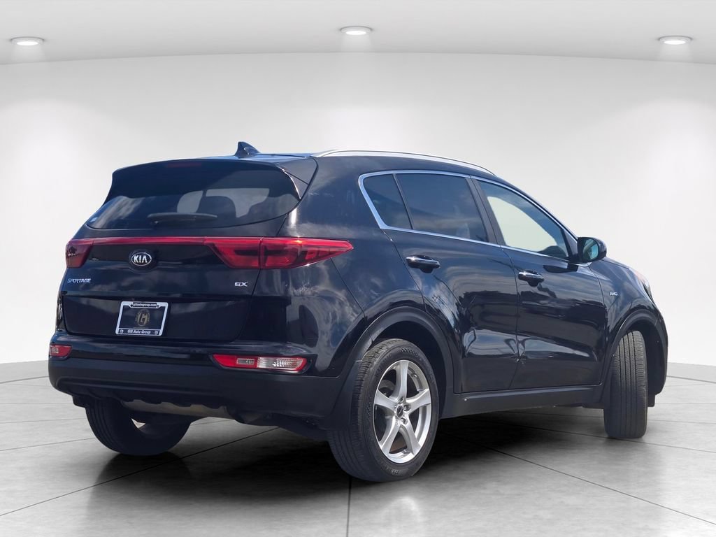 Used 2017 Black Cherry Kia EX image 3