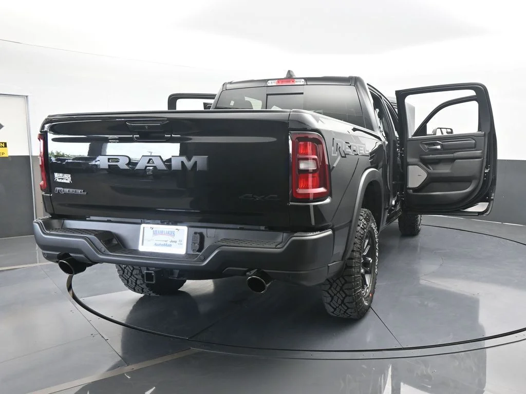 Used 2026 Diamond Black Crystal Pearlcoat Ram Rebel image 74