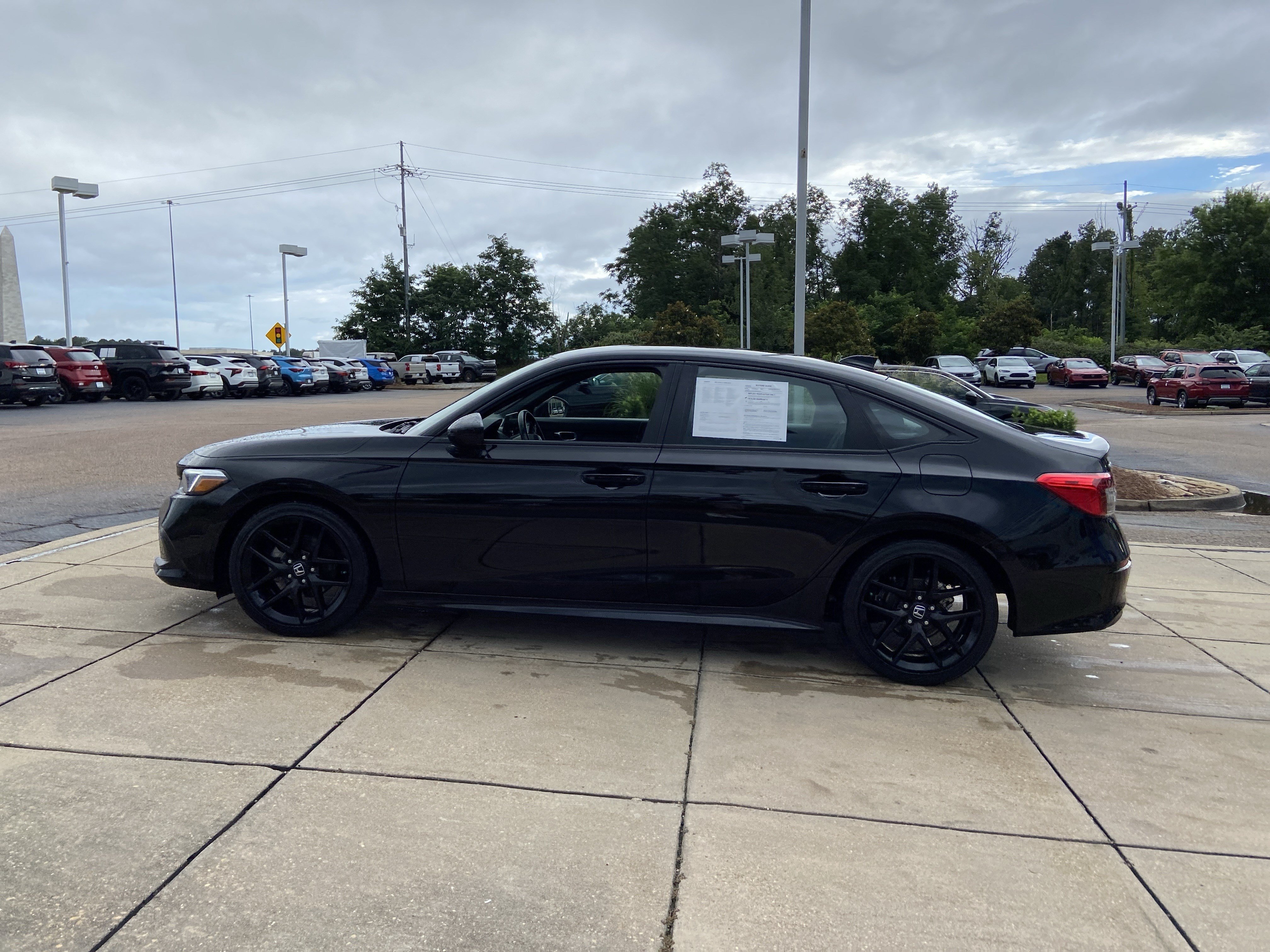 Used 2024 Crystal Black Pearl Honda Sport image 7