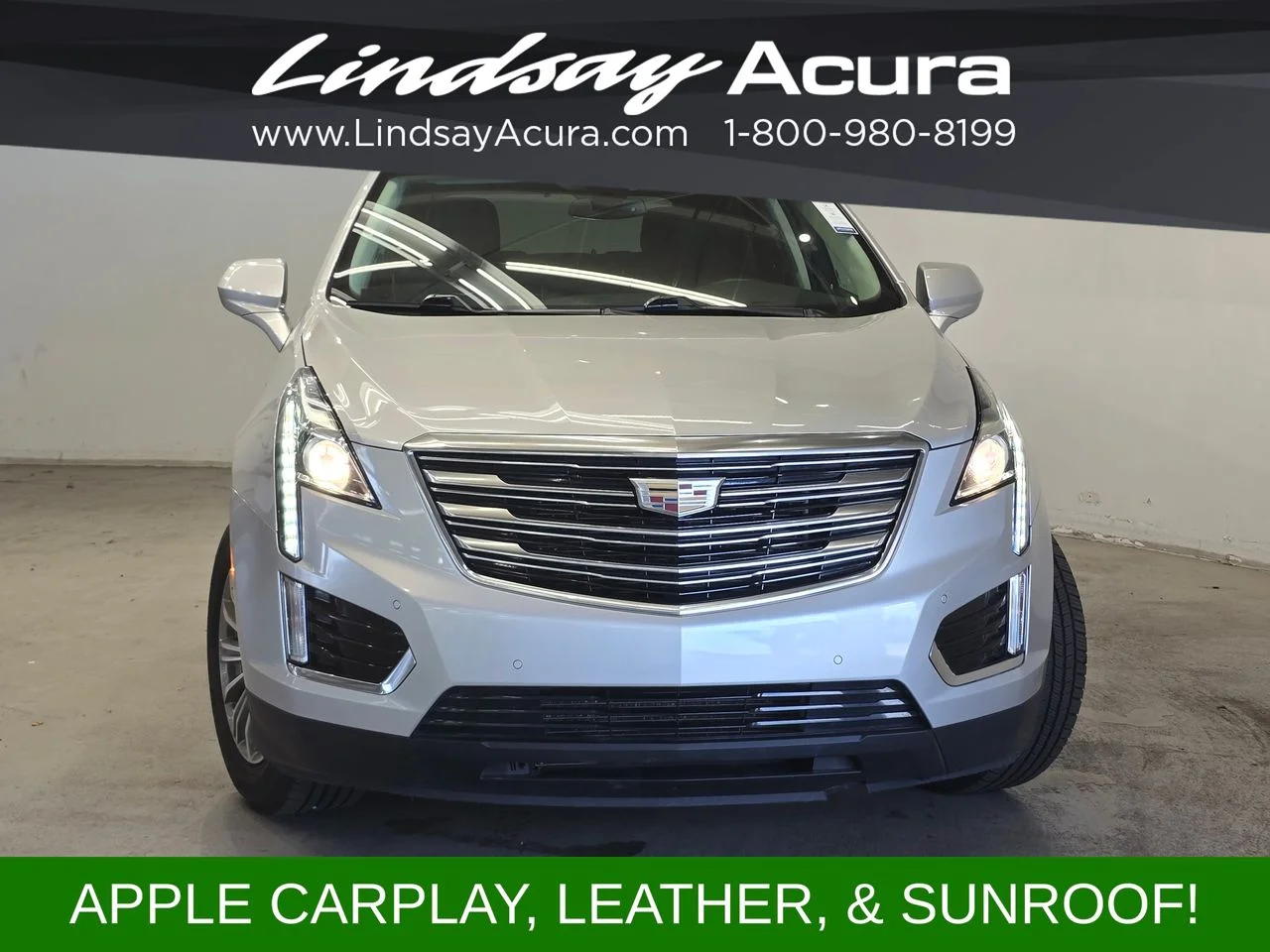 Used 2019 Radiant Silver Metallic Cadillac Luxury image 2